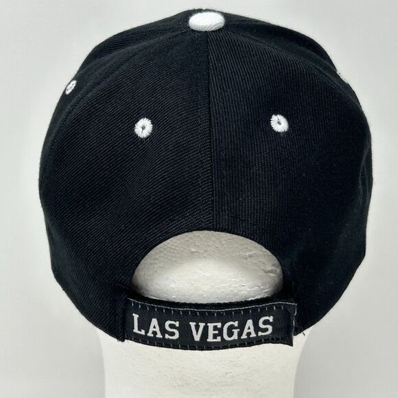 Las Vegas Nevada Hat Cap Black Casino Gambling Travel Tourist Tourism Strapback - Picture 3 of 10